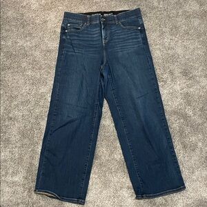EC Torrid Bombshell Wide Leg Super Soft Dark Wash Jeans - Size 12R